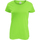 Vêtements Femme T-shirts manches courtes Fruit Of The Loom 61420 Vert