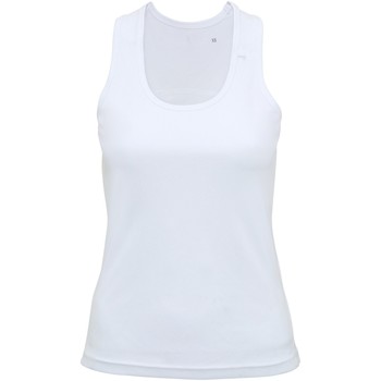 Vêtements Femme Débardeurs / T-shirts sans manche Tridri TR023 Blanc
