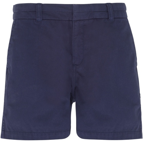 Vêtements Femme Shorts / Bermudas Pantalon En Laine AQ061 Bleu