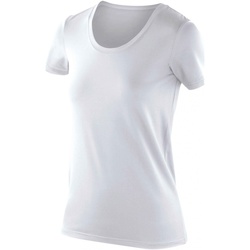 Vêtements Femme DONDUP sleeveless stretch-cotton shirt dress Neutrals Spiro S280F Blanc