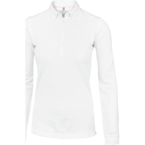 Nimbus Carlington Blanc - Vêtements Polos manches longues Femme 58,40 €