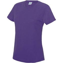 Vêtements Femme T-shirts manches courtes Awdis JC005 Violet