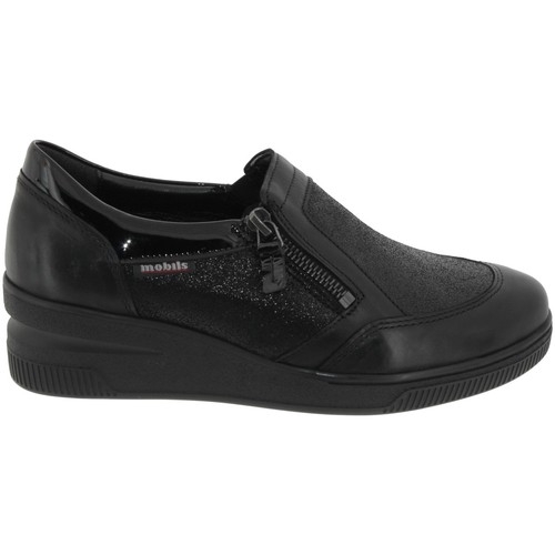 Mobils By Mephisto Nissia Noir cuir - Chaussures Slip ons Femme 175,00 €