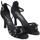 Chaussures Femme Sandales sport Vitiello Dance Shoes Sandalo camoscio e Noir