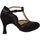 Chaussures Femme Sandales sport Vitiello Dance Shoes Standard camoscio e cristal Noir