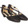 Chaussures Fille Sandales sport Vitiello Dance Shoes Cristal Nero Noir