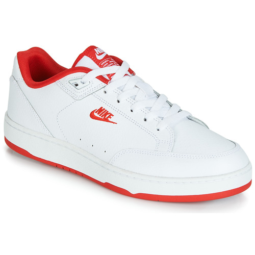 Nike GRANDSTAND II Blanc / Rouge - Chaussures Baskets basses Homme 79,99 €