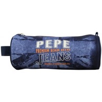 Sacs Enfant Cartables Pepe jeans Trousse  logo Anglais Bleu (1s) 65641 Multicolore